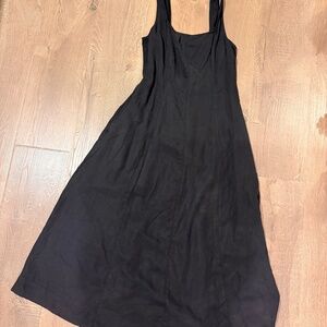 NWOT universal threads black midi dress